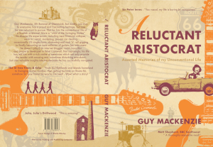 The cover to the book 'A Reluctant Aristocrat'